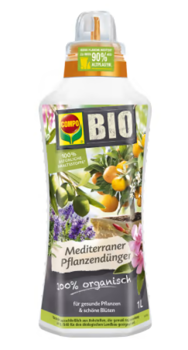 Compo BIO Mediterraner Pflanzendünger 1 Liter, 26831